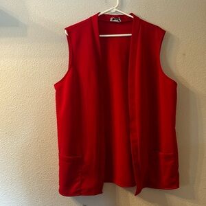 Women's Red Vest